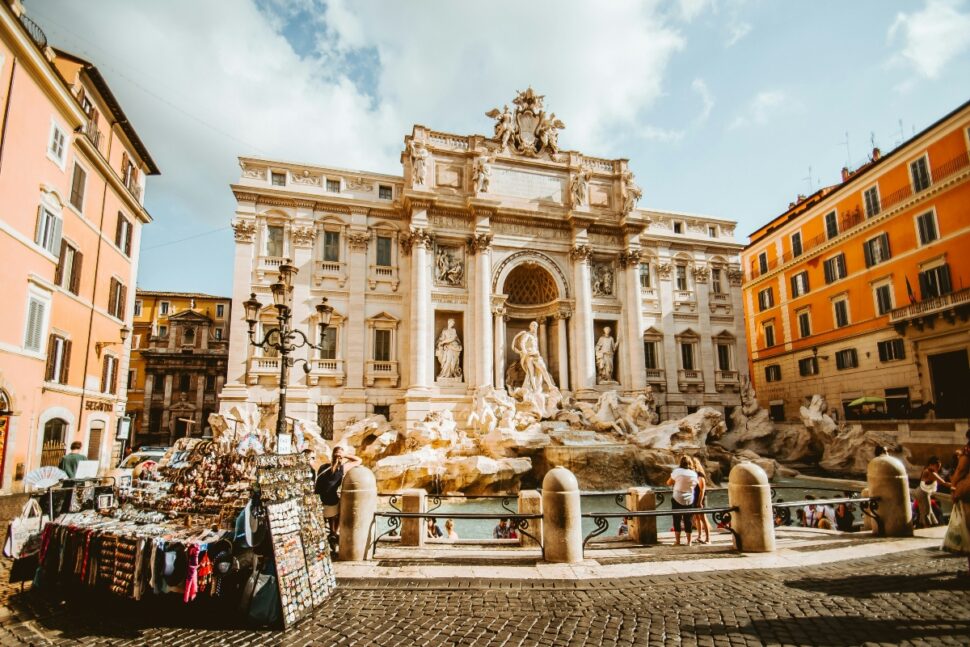 Pictured: Trevi Fountain, Rome, Italy