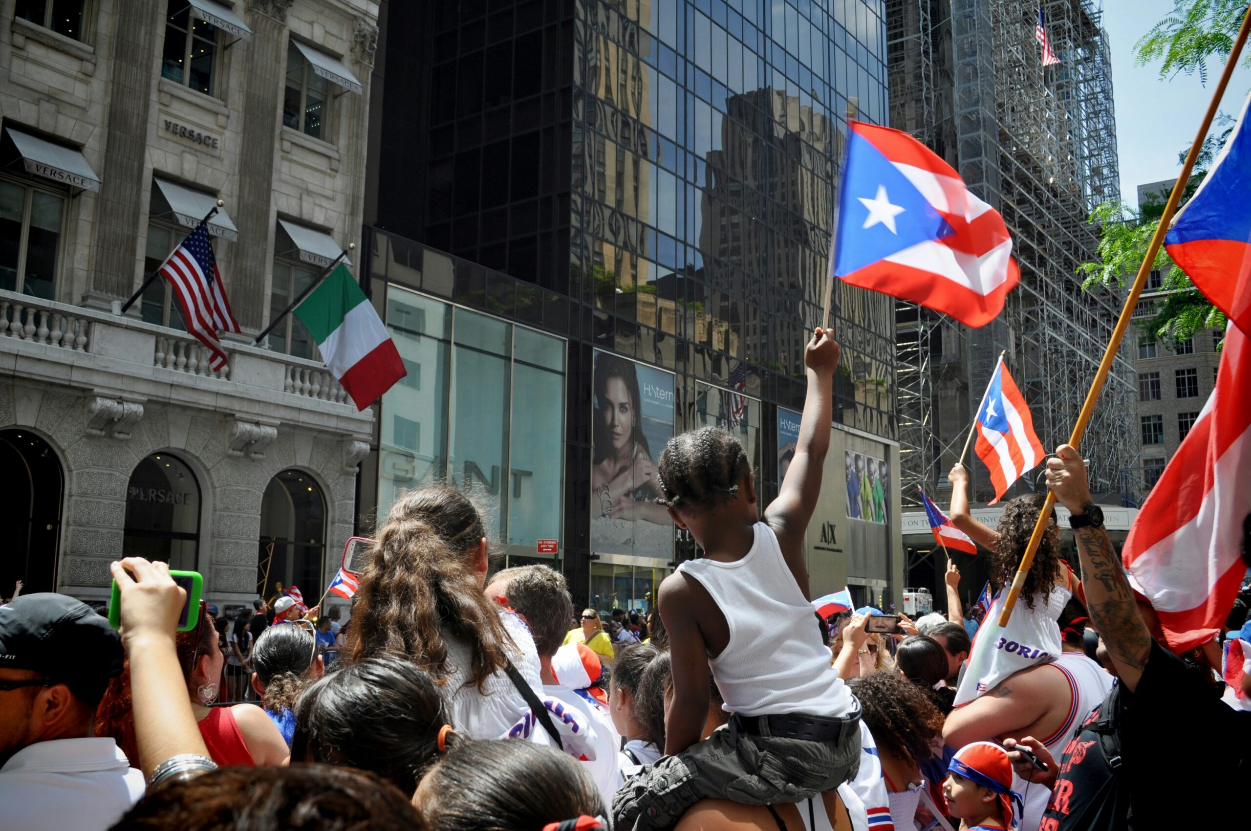 The festivals of Puerto Rico are a great reason to visit in the winter. 
pictured: a festival in Puerto Rico