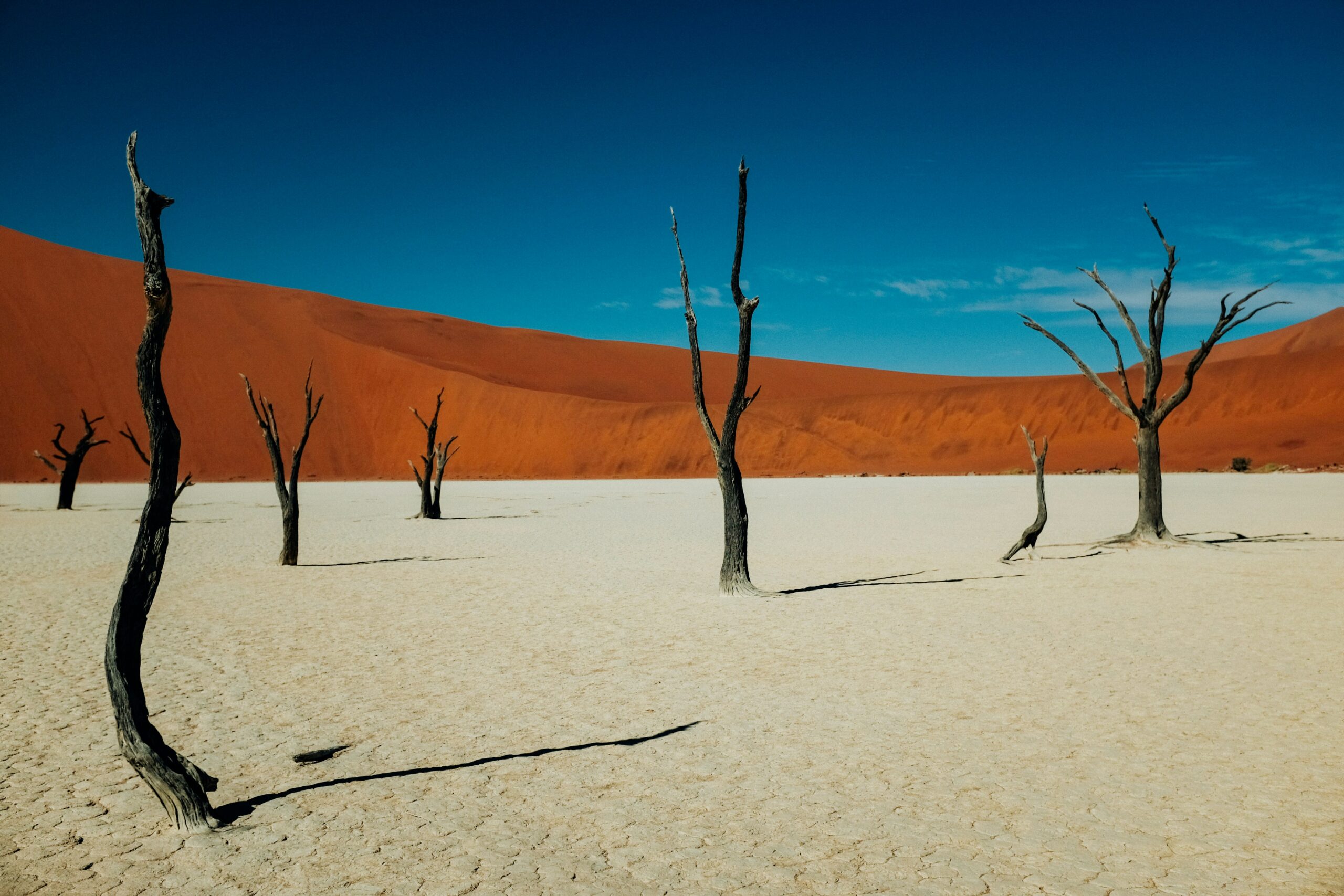 Namibia is a very serene place in the fall. 
Pictured: Namibia 