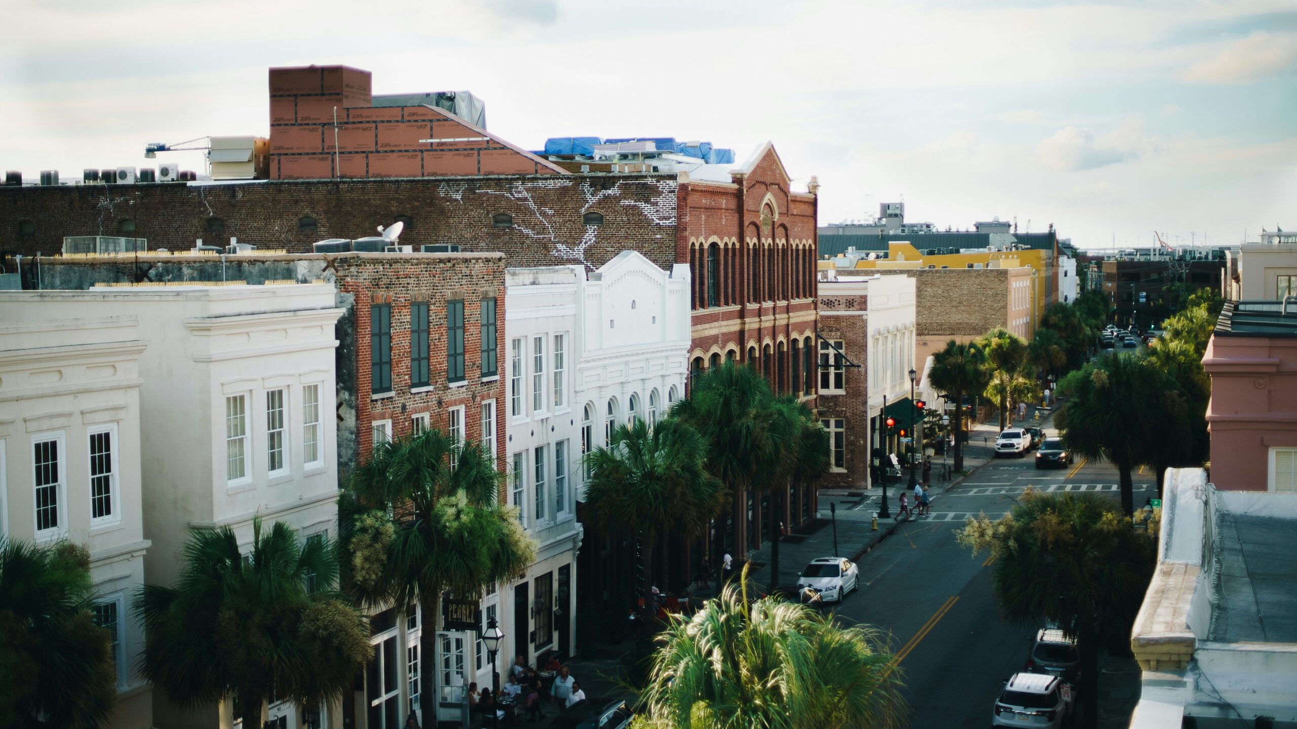 The luxury accommodations of Charleston are a big appeal for some travelers. 
pictured: downtown Charleston