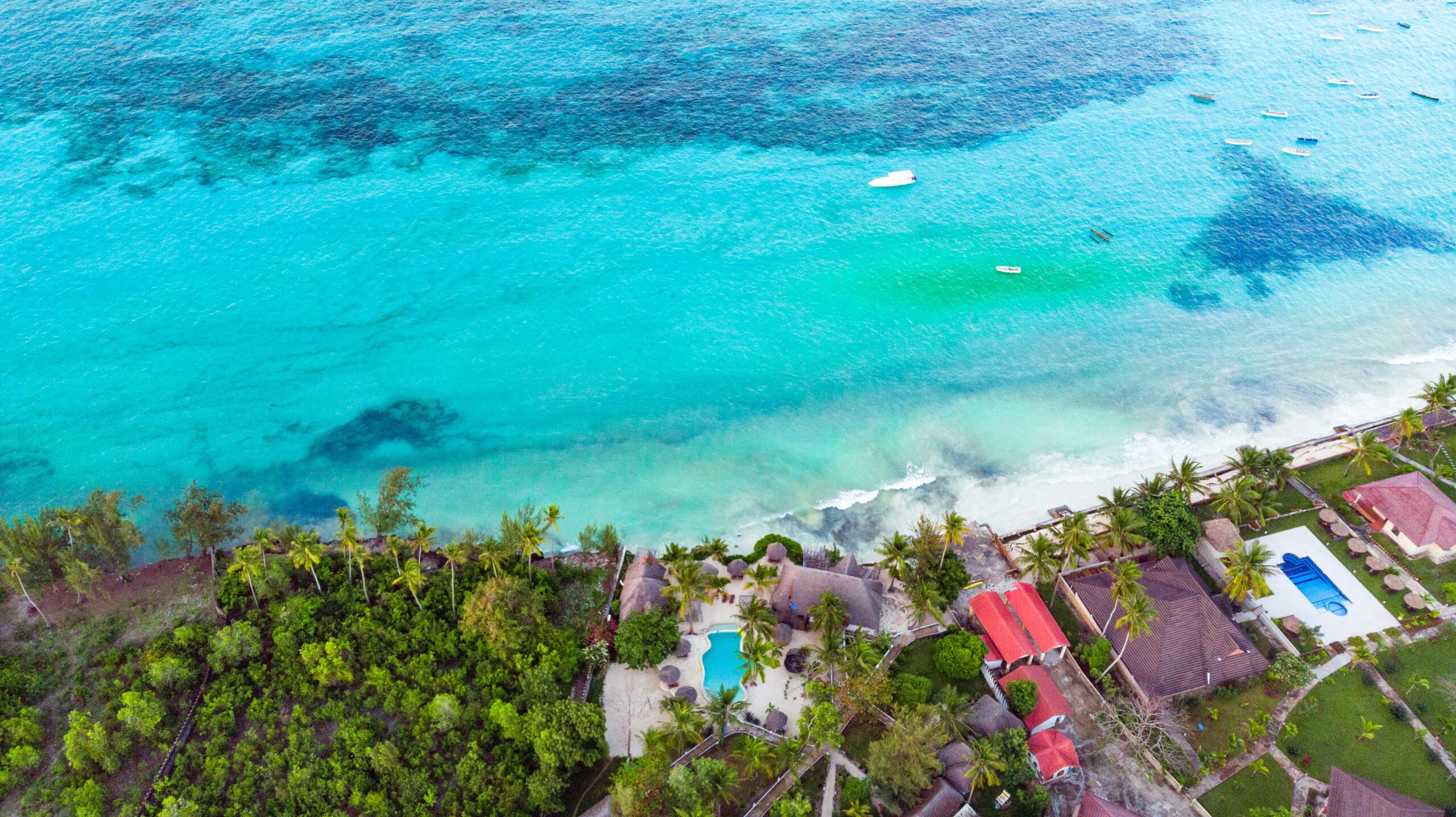 The weather is one reason why travelers should visit Tanzania in July. 
Pictured: Tanzania coast 