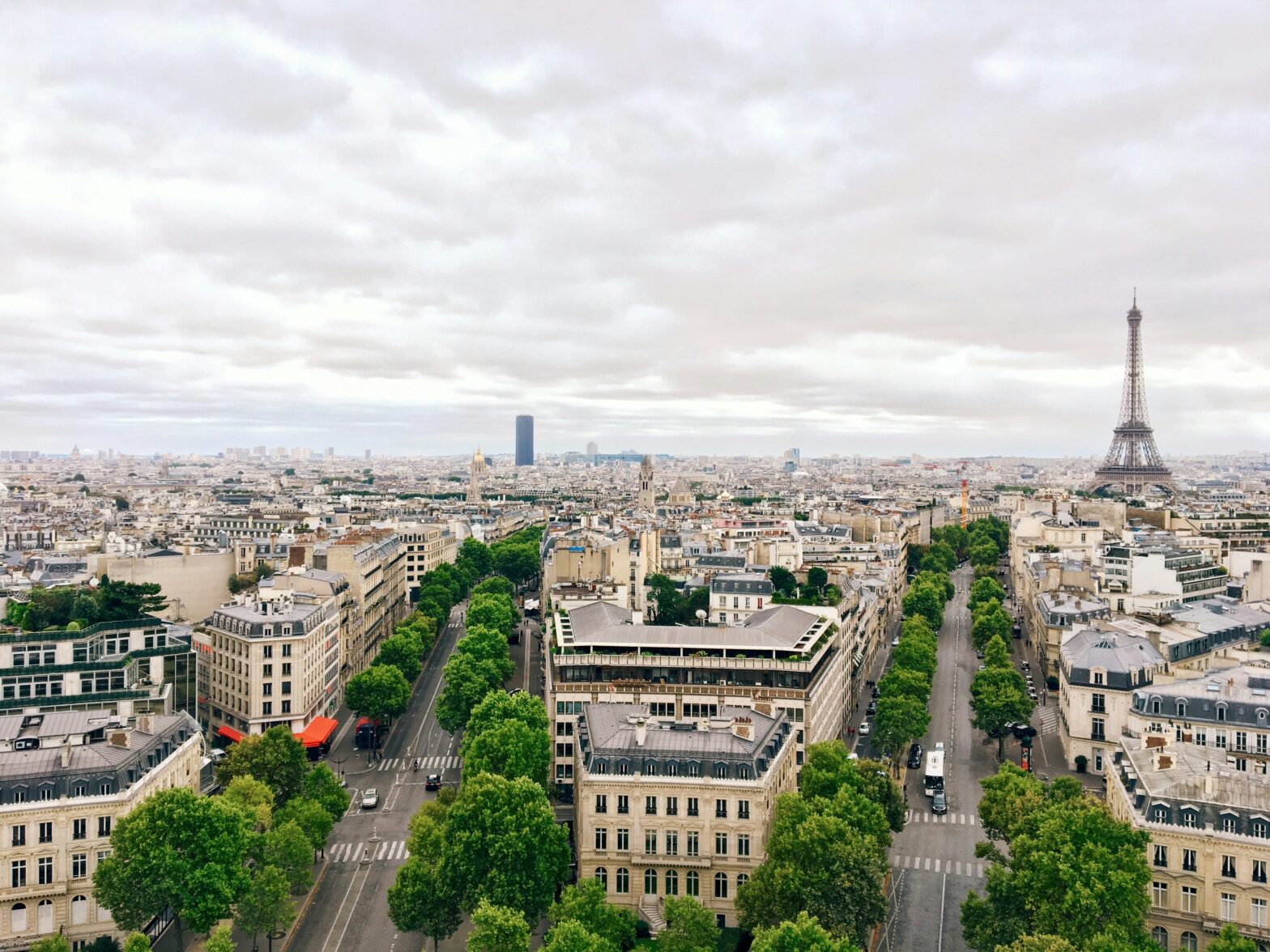 Paris during summer.