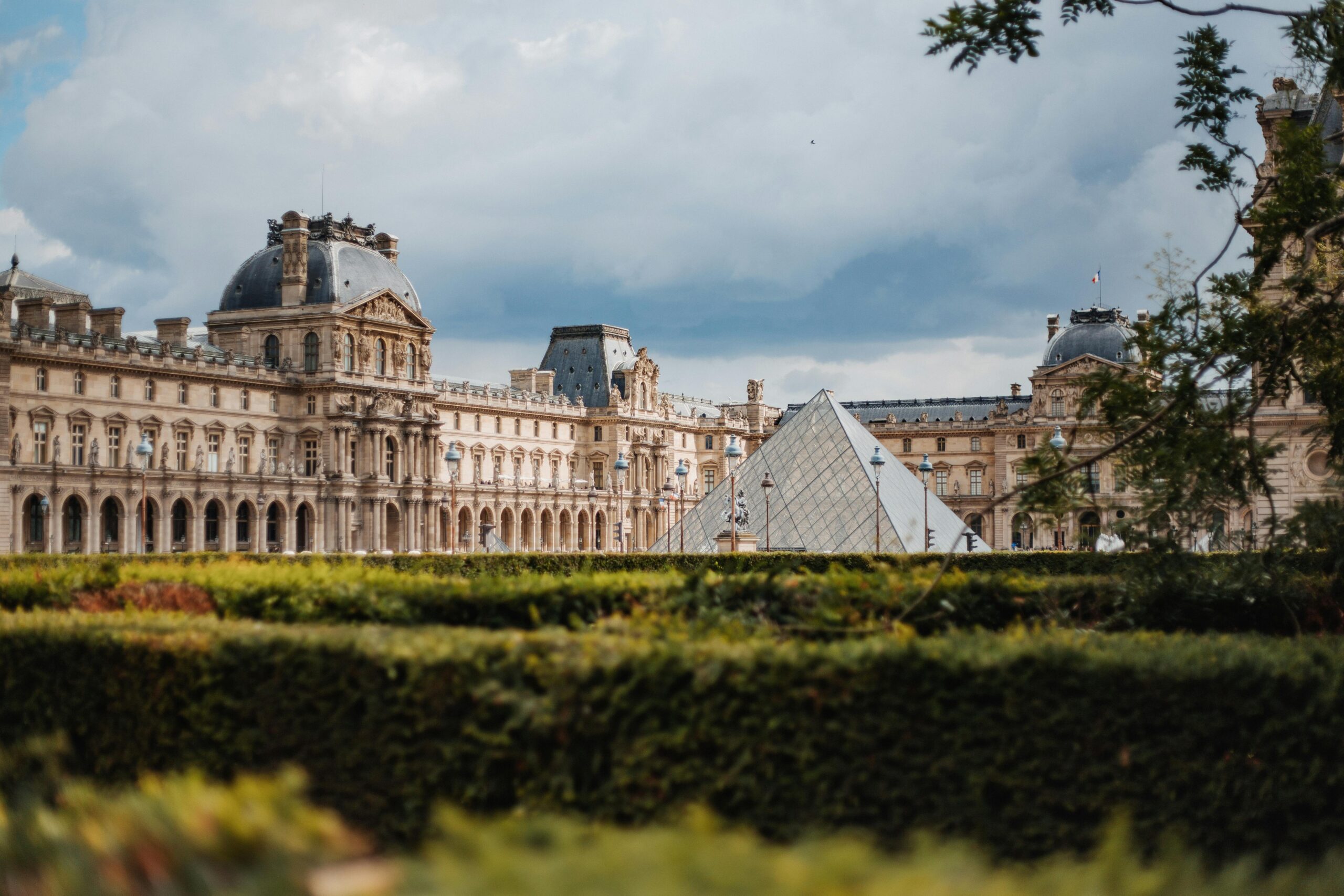 The museums of Paris are iconic and worth the trip. 
pictured: the Louvre