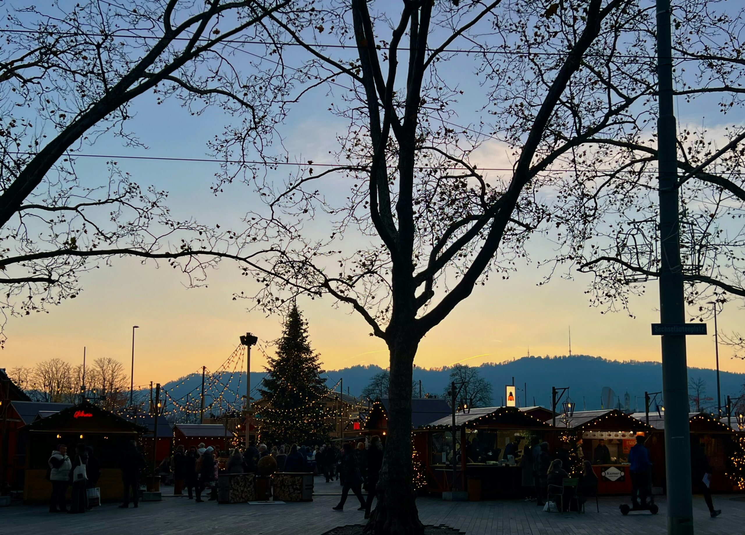 Holiday events are why many travelers visit Switzerland in November. 
Pictured: Christmas in Switzerland 