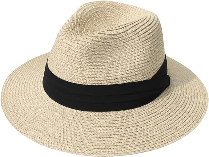 Lanzom Wide Brim Sun Hat UPF50+