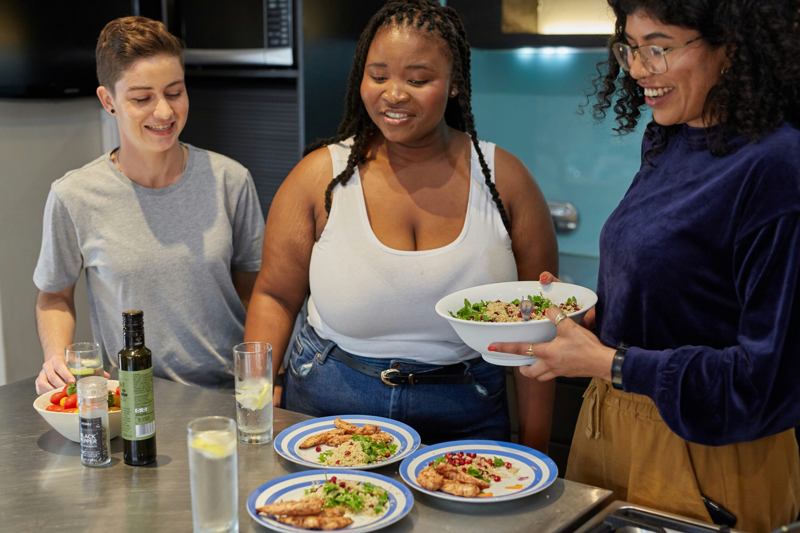 National Women’s Day is a great day for gathering in South Africa. 
Pictured: South African women