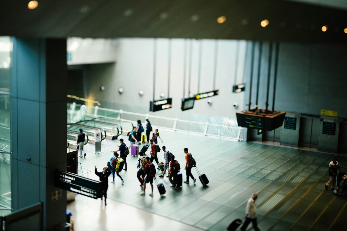 Airport interior