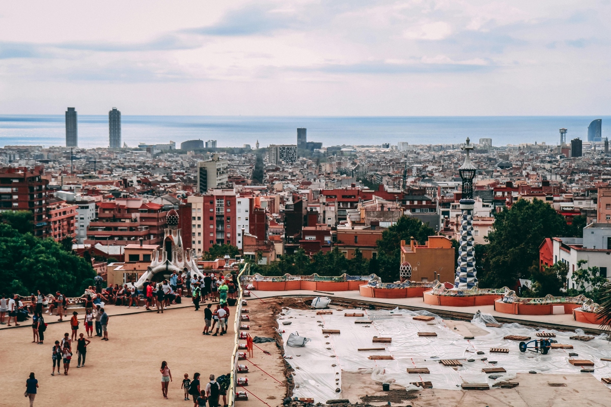 Locals In Barcelona Rally Against Mass Tourism By Spraying Tourists With Water