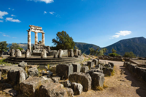 best places to visit in greece Pictured: Delphi, Greece