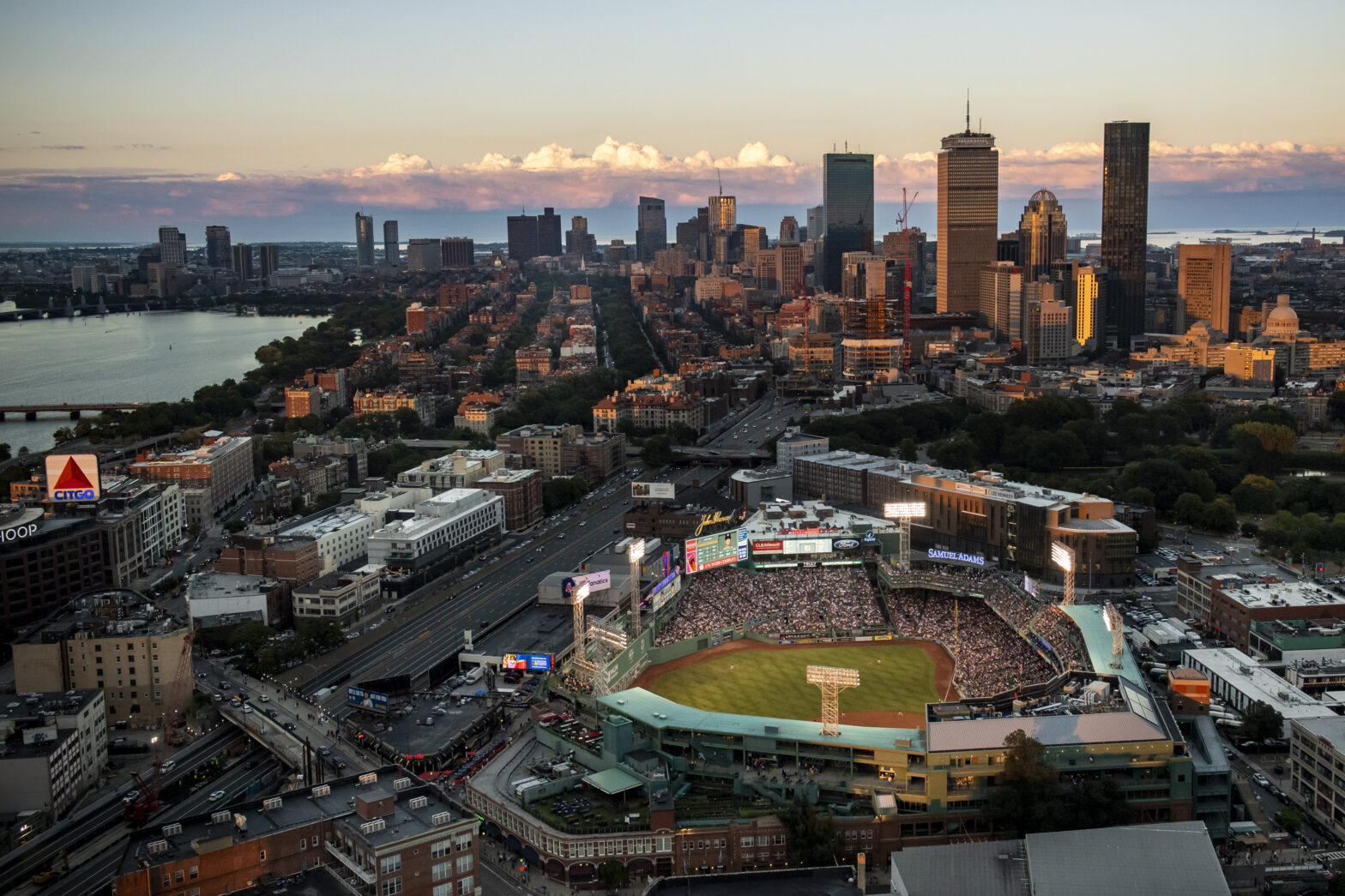 Best Restaurants in Boston pictured: Boston skyline