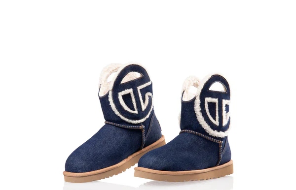 UGG X TELFAR Logo Mini Boot - Denim