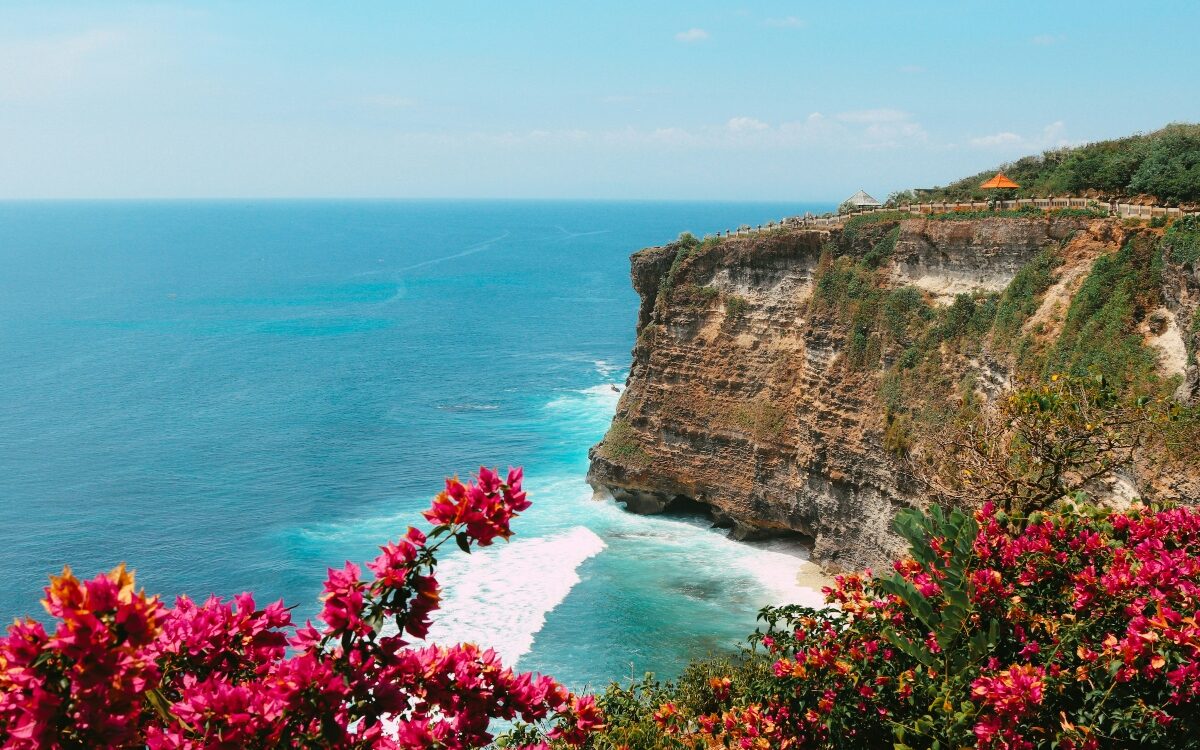 Uluwatu Temple in Bali, Indonesia