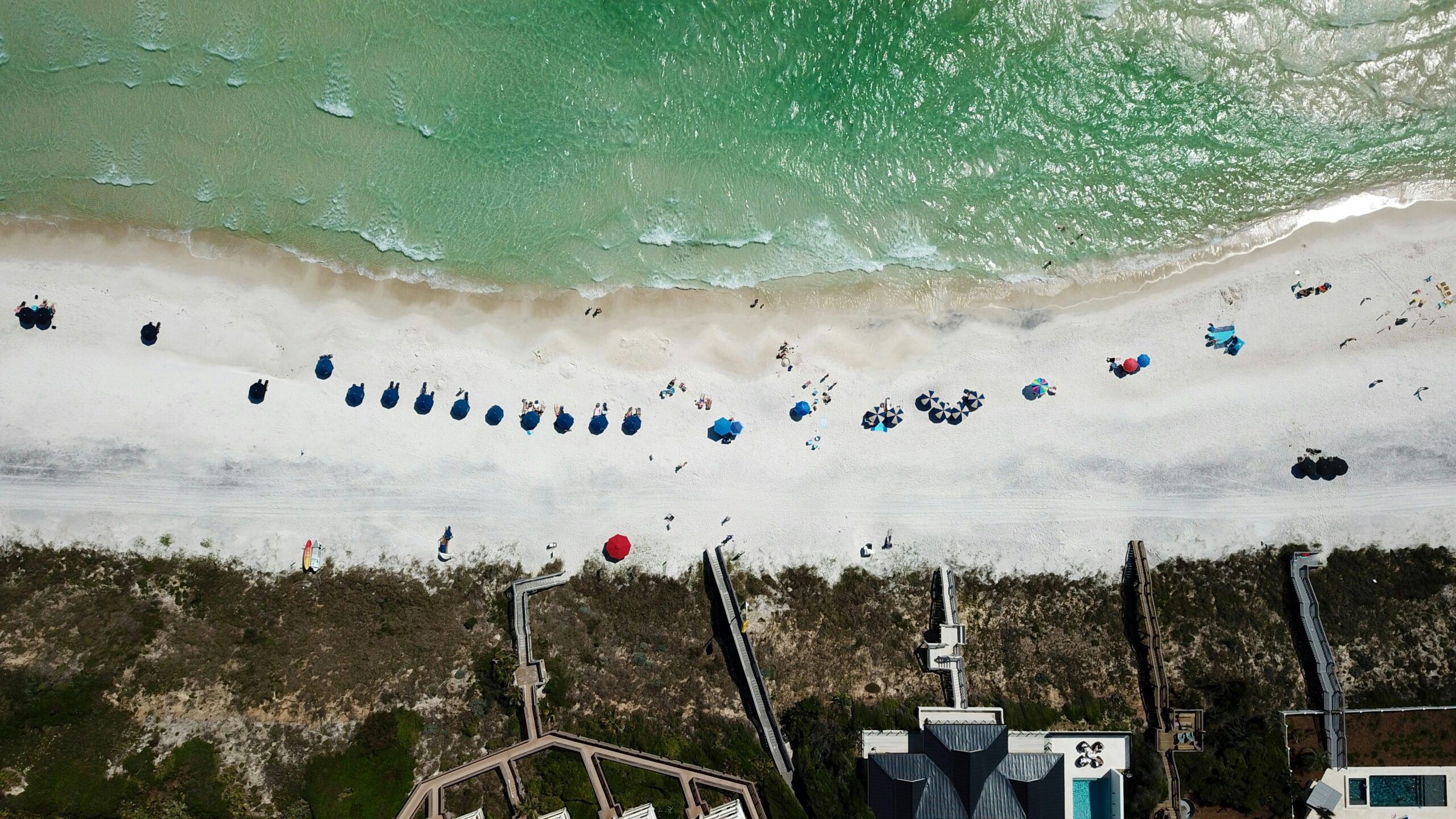 These are the best features of 30A. 
pictured: beach in 30A