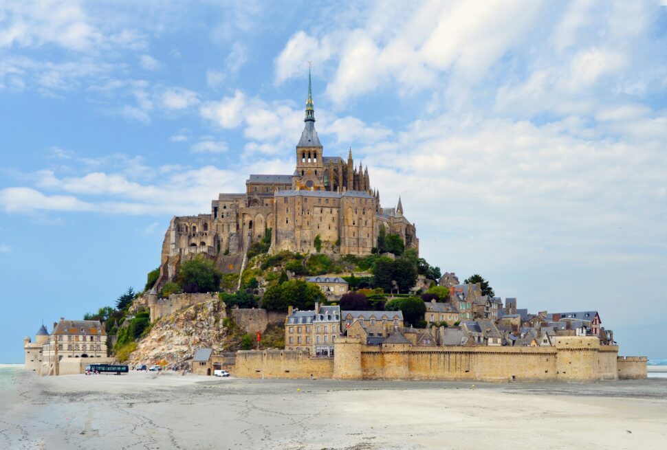 best places to visit in france Pictured: Mont Saint-Michel
