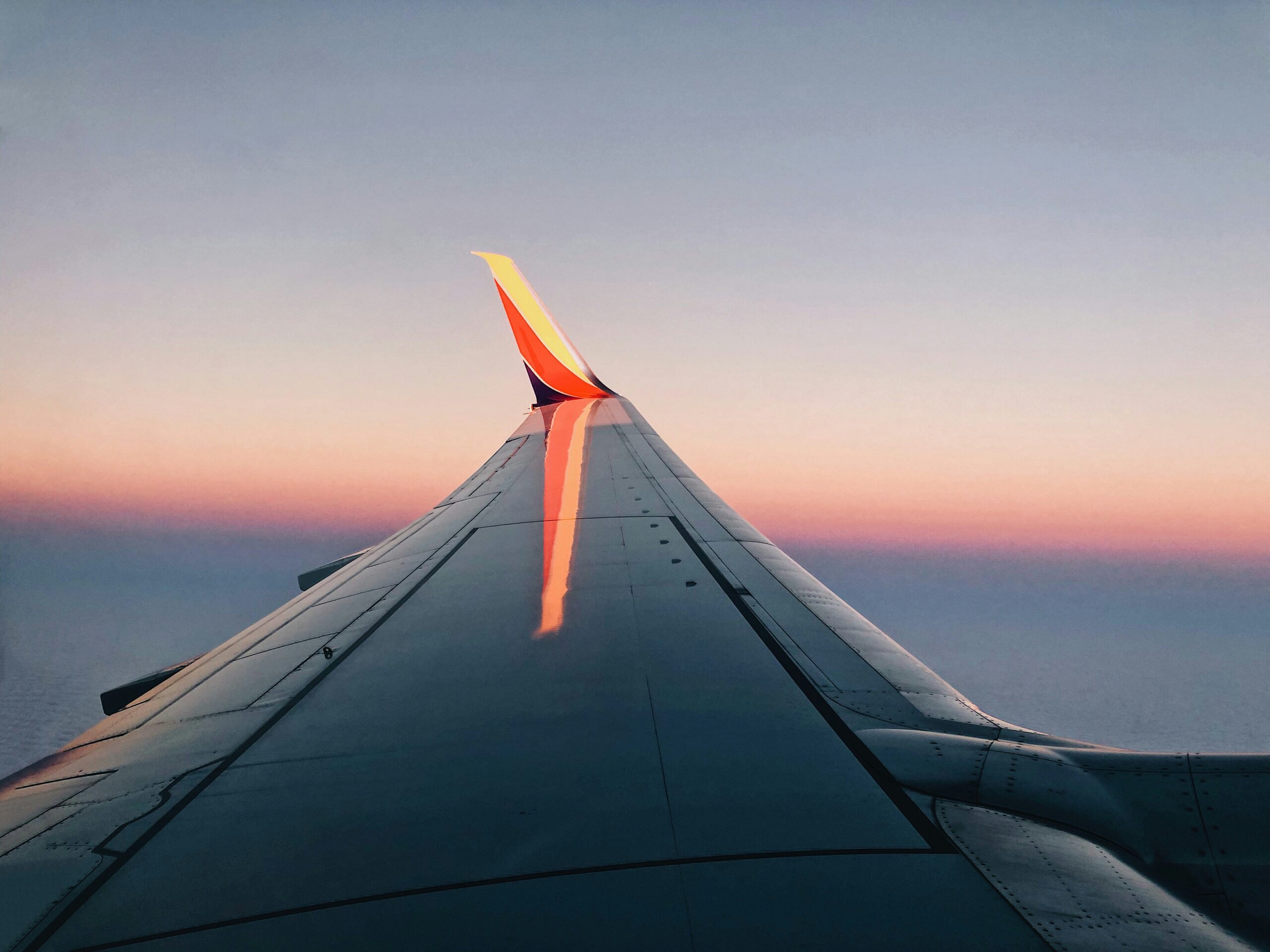 Southwest is under investigation by the FAA,  the FAA is auditing Southwest.
pictured: Southwest wing midair