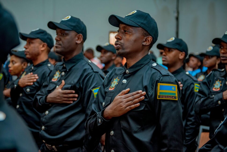 officers in Rwanda