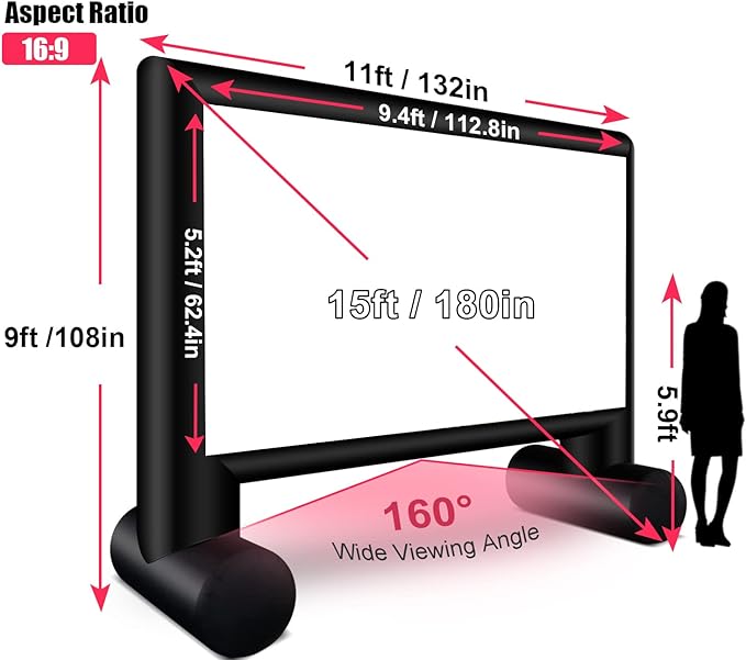 Inflatable Projector Screen