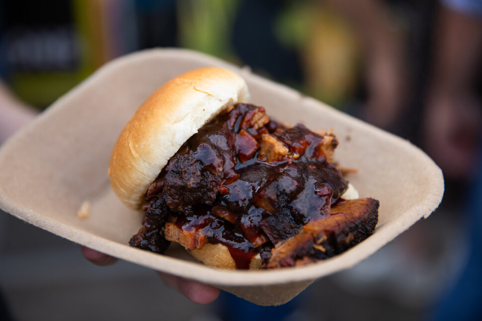 Food at the Calgary Stampede.