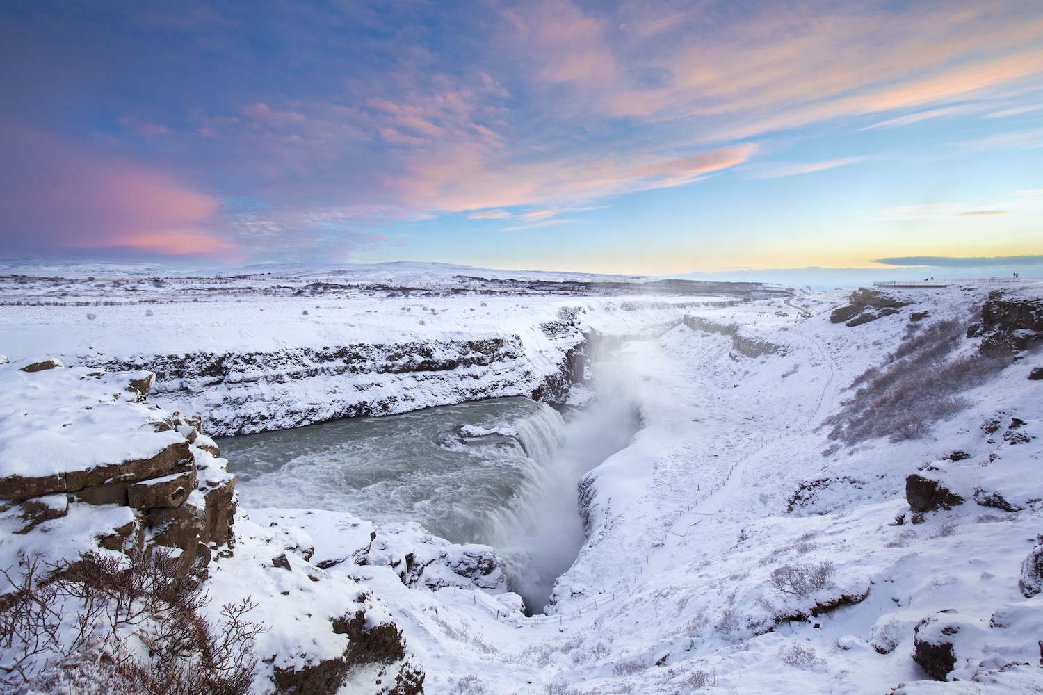 Gullfoss waterfall