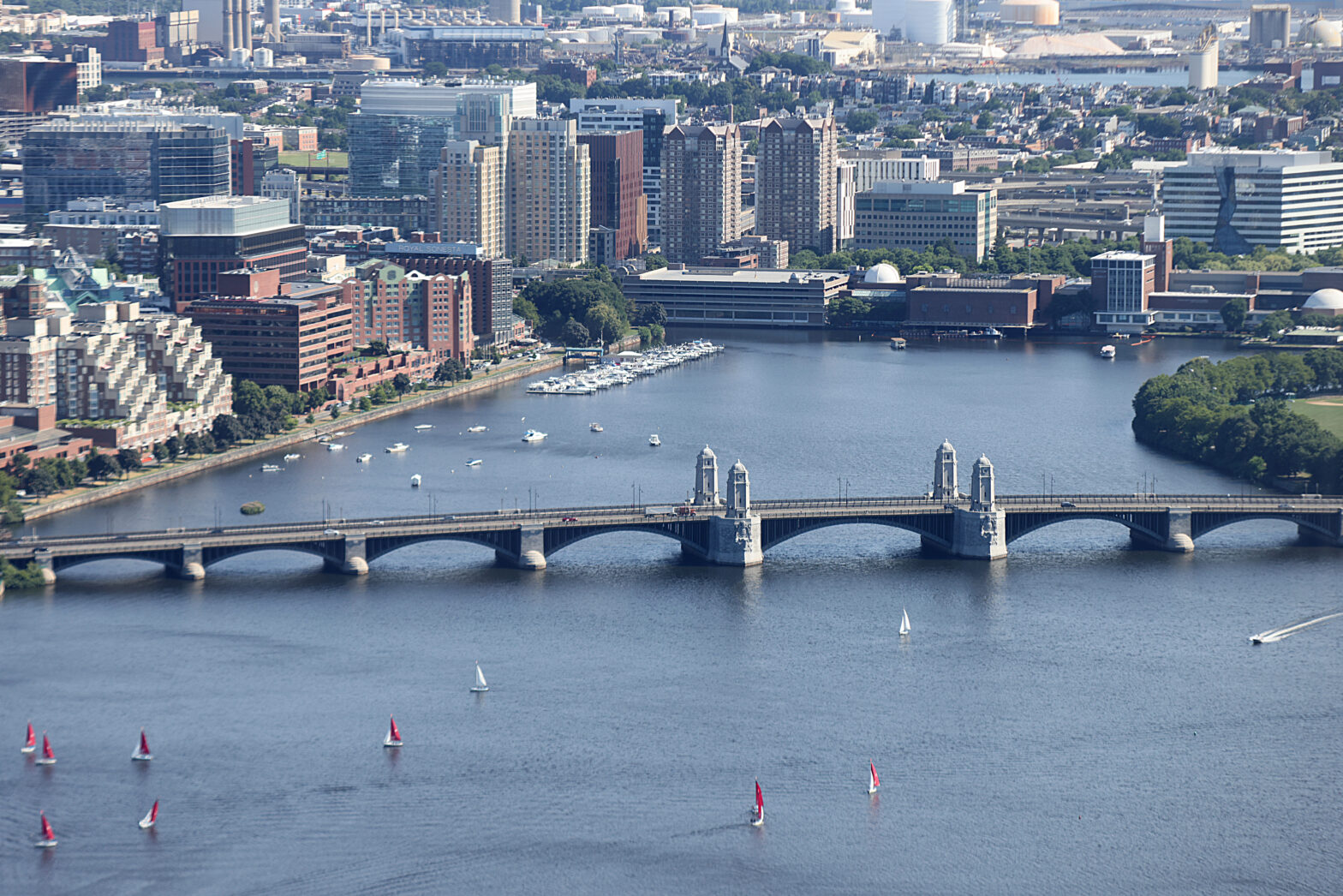 'It Ends With Us' Filming Locations pictured: Longfellow Bridge in Boston