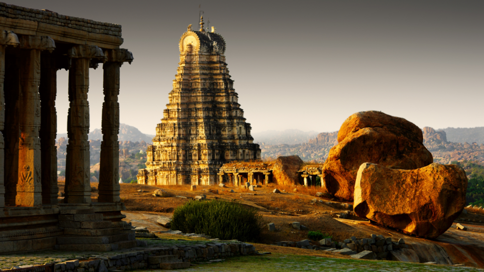 Malyavanta Raghunatha Temple in Hampi, Karnataka state, India
