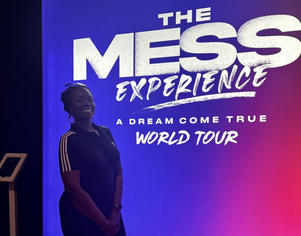 Osby at the Messi Experience in Miami.