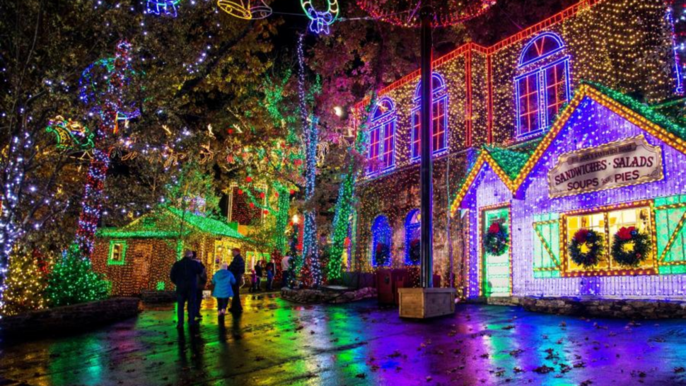 Silver Dollar City at Christmas