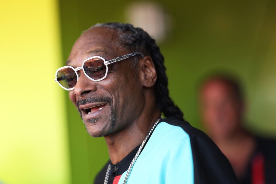 Snoop Dogg attends Day Two of the 2024 U.S. Olympic Team Track & Field Trials at Hayward Field