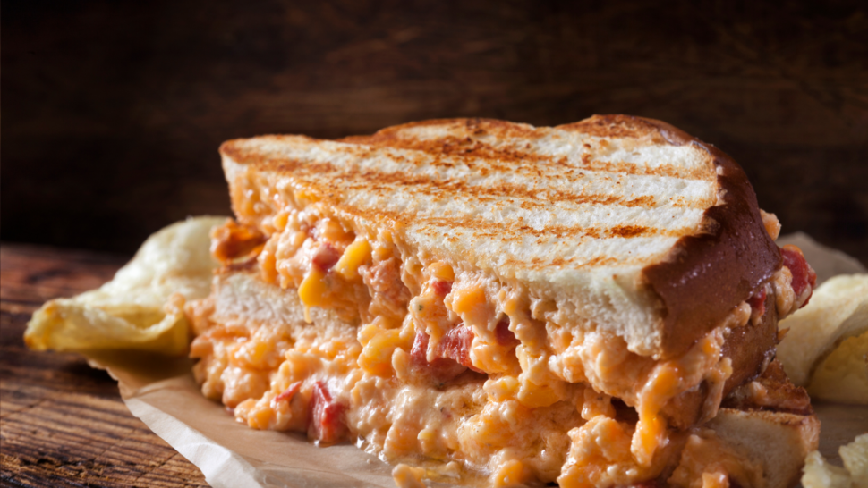 Pimento cheese sandwich