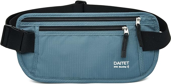 DAITET RFID Blocking Slim Fanny Pack