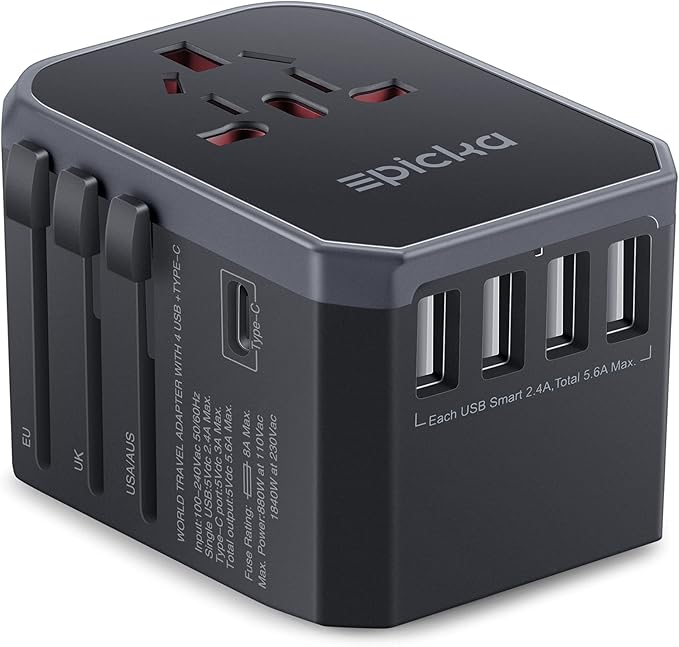 Epicka Universal Travel Adapter