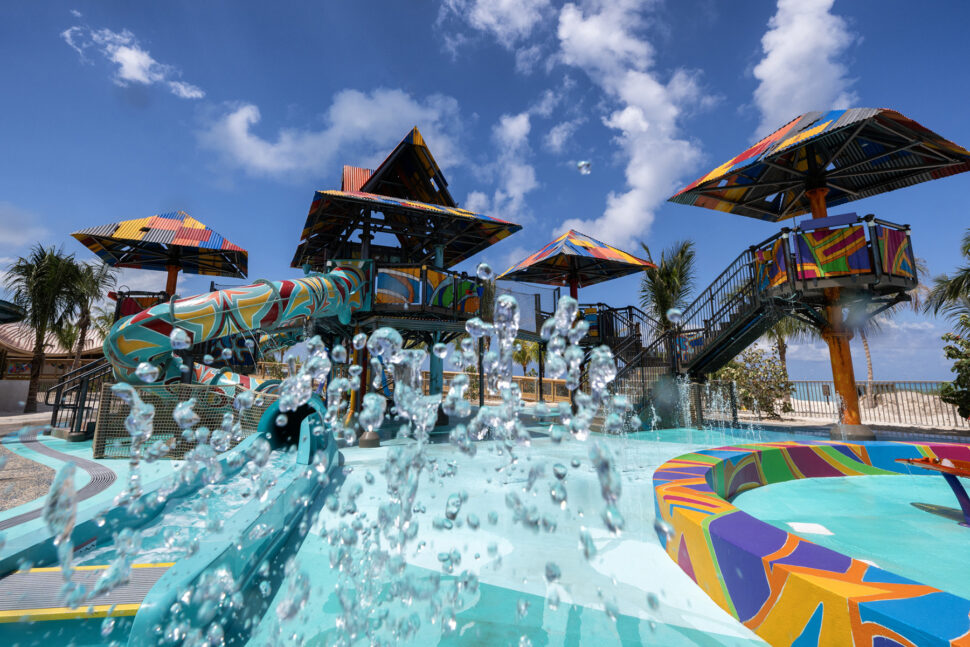 Rush Out, Gush Out Water Play at Disney Lookout Cay at Lighthouse Point