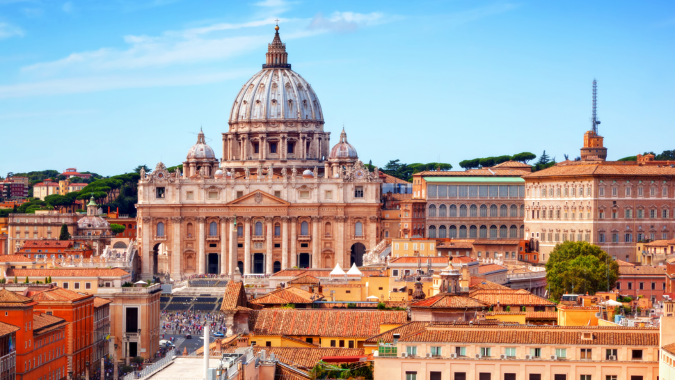 Vatican City. St. Peter's Basilica and Vatican museums 