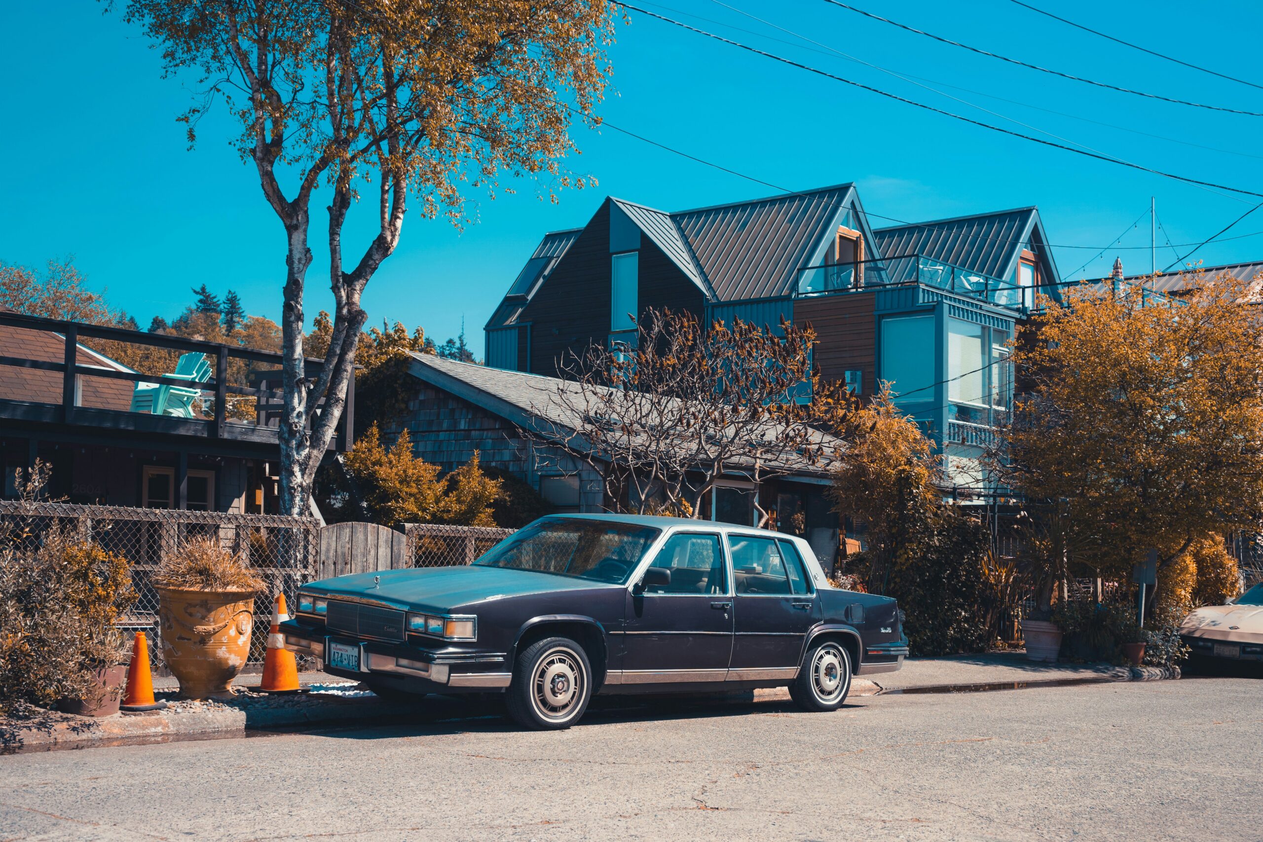 There are less crowds in Seattle during September. 
Pictured: Seattle local area 