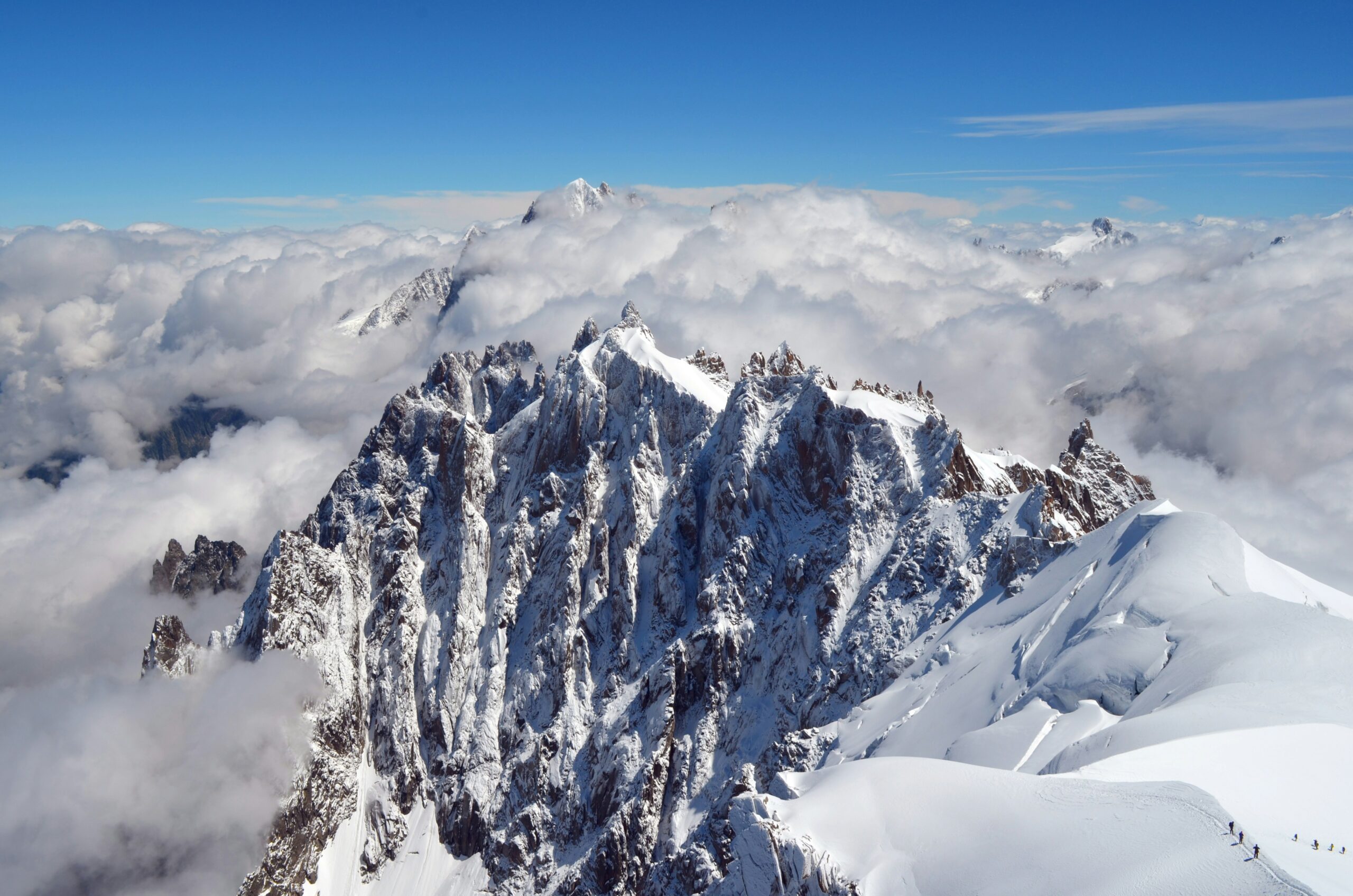 Mont Blanc climbers have been found at the expansive tourism site.