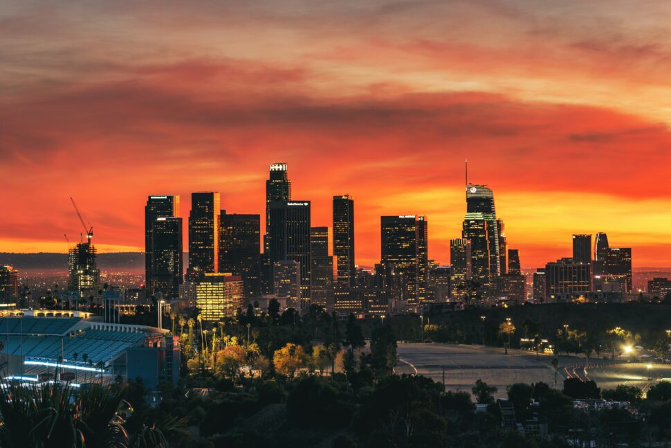 Where Was 'Nobody Wants This' Filmed? pictured: Los Angeles Skyline