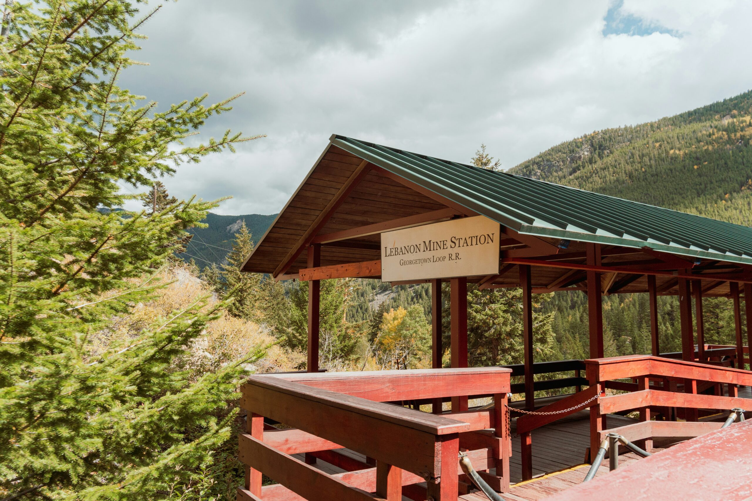 There are many historic landmarks in Colorado. 
Pictured: Lebanon Mine Station in Colorado