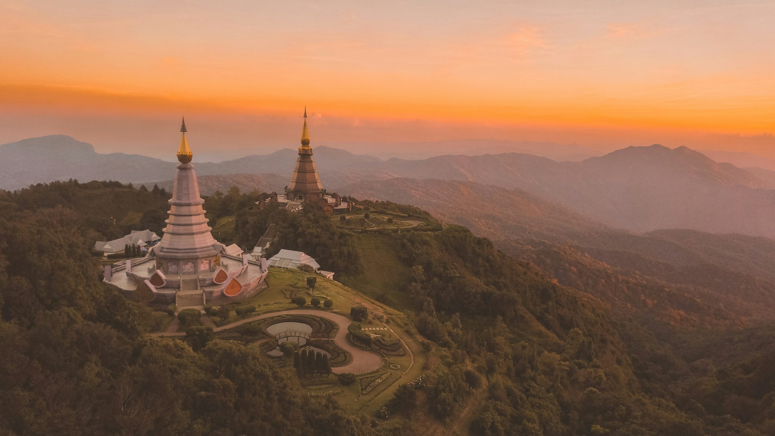 Thailand is a stunning location filled with rolling hills.