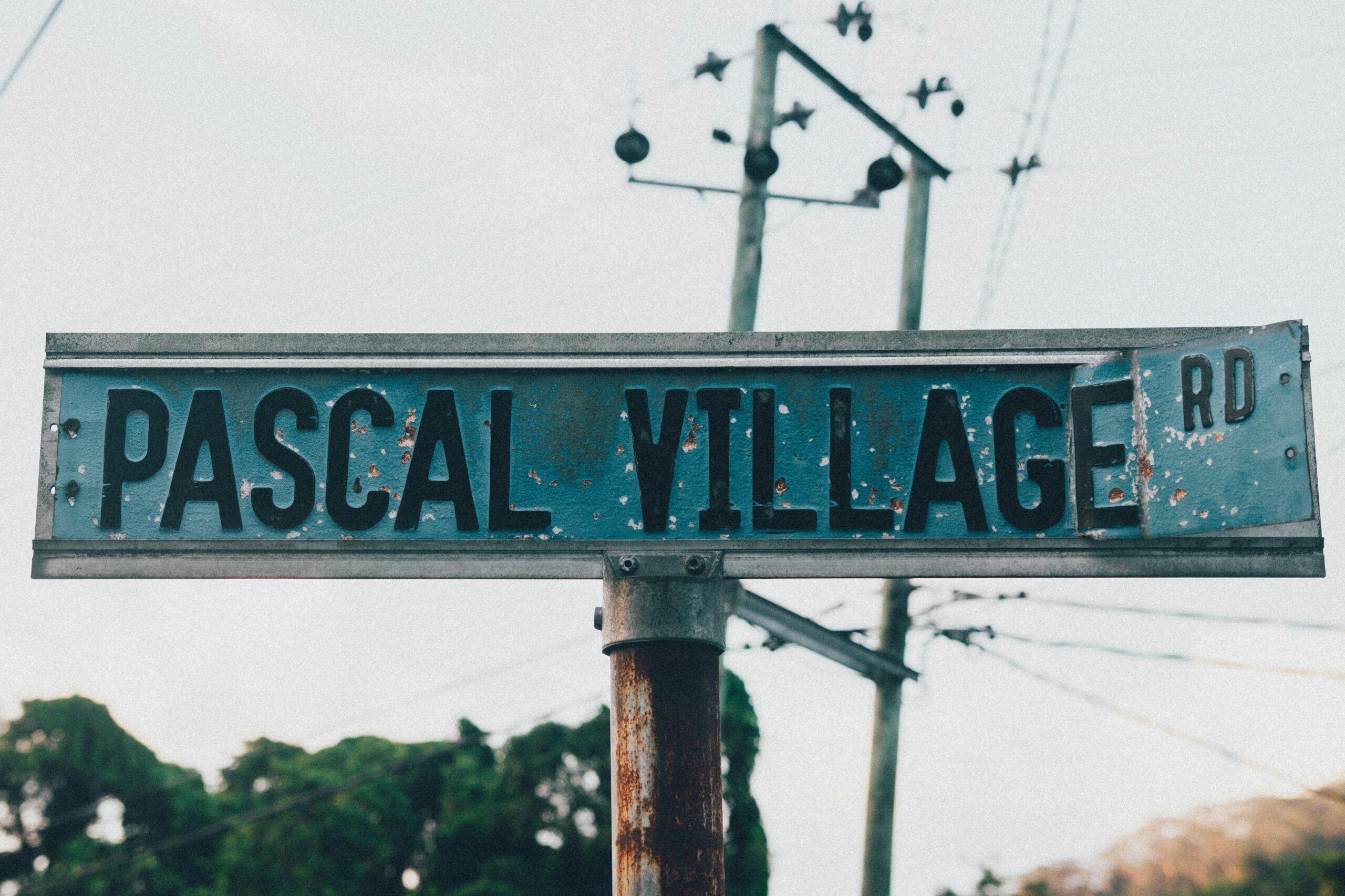 A French inspired street name in Seychelles.