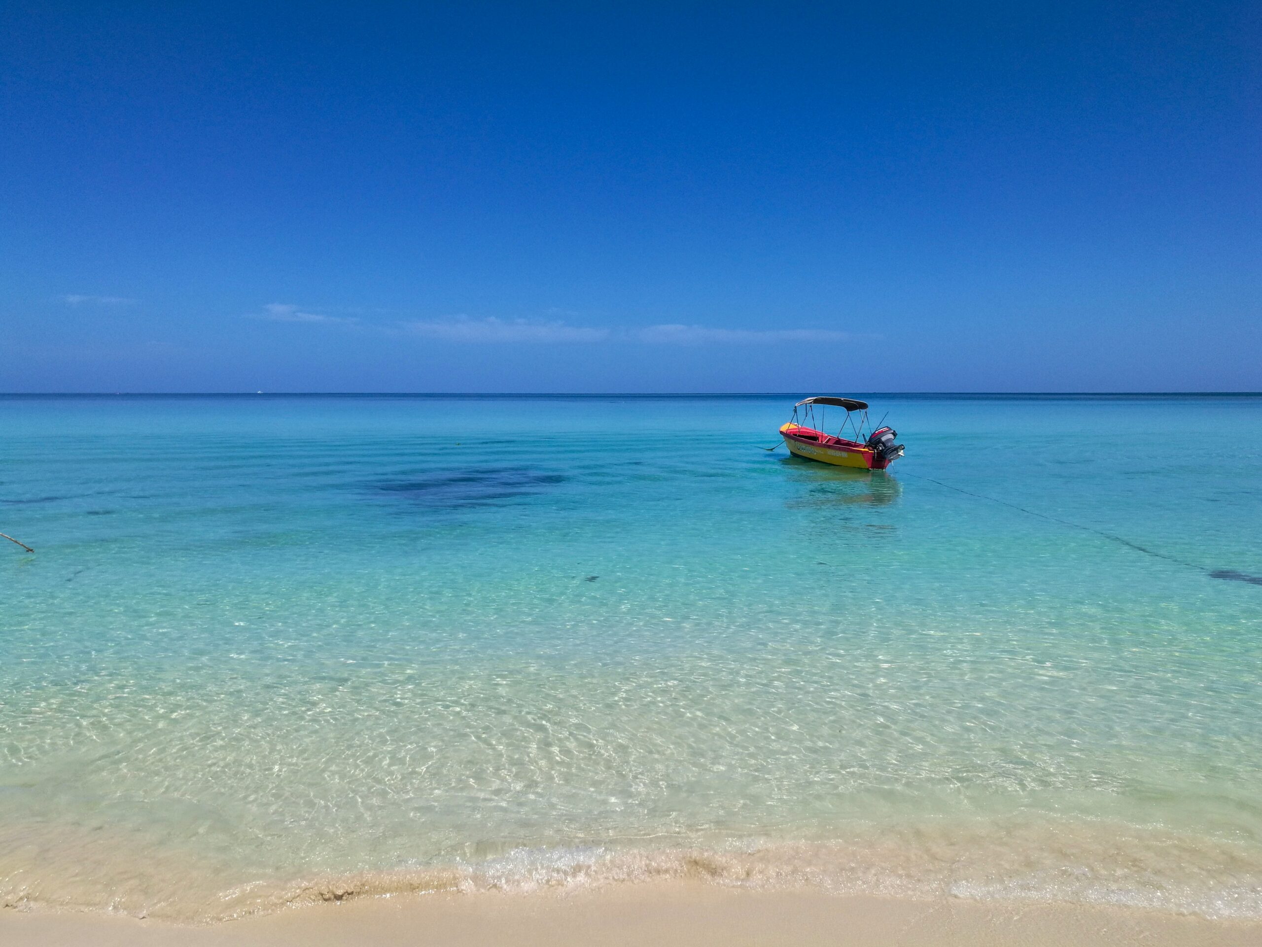 The beaches in Negril are stunning and serene.