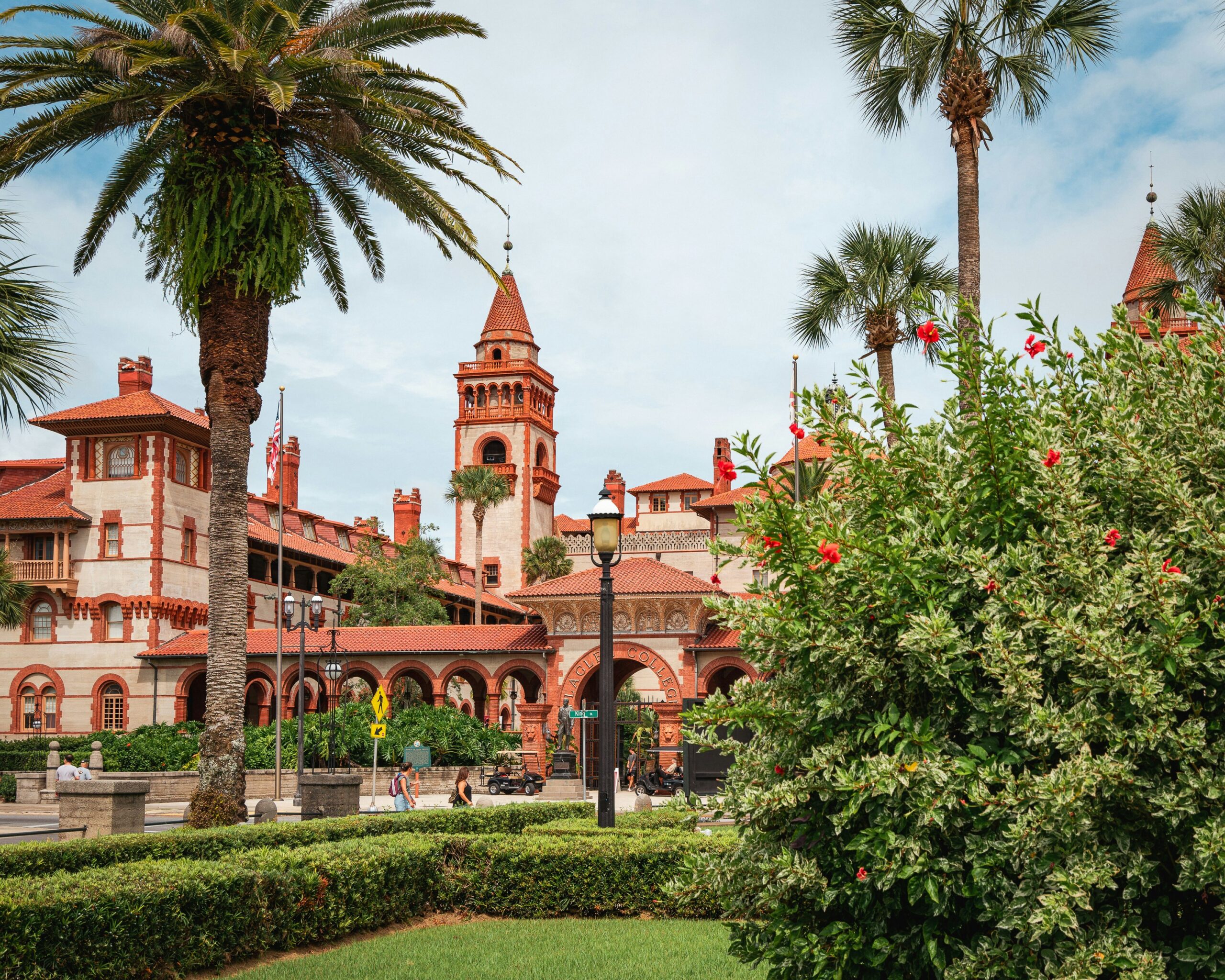 St. Augustine is a historic district of Florida. 