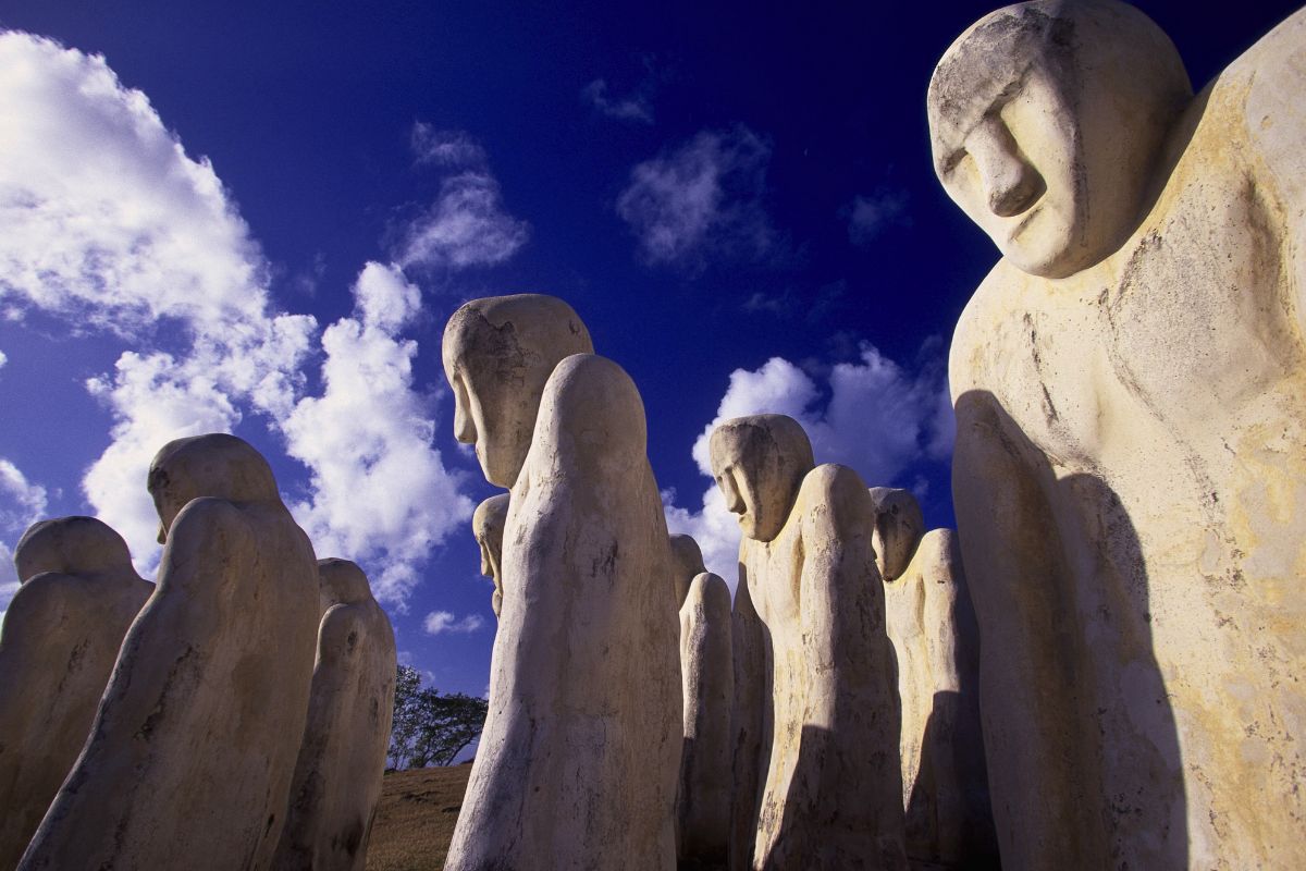 Anse Caffard Memorial, Le Diamant, Martinique