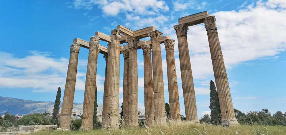 Temple of Olympian Zeus Ancient Ruins