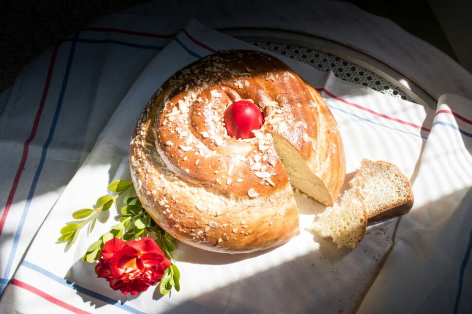 Greek Bread in Athens