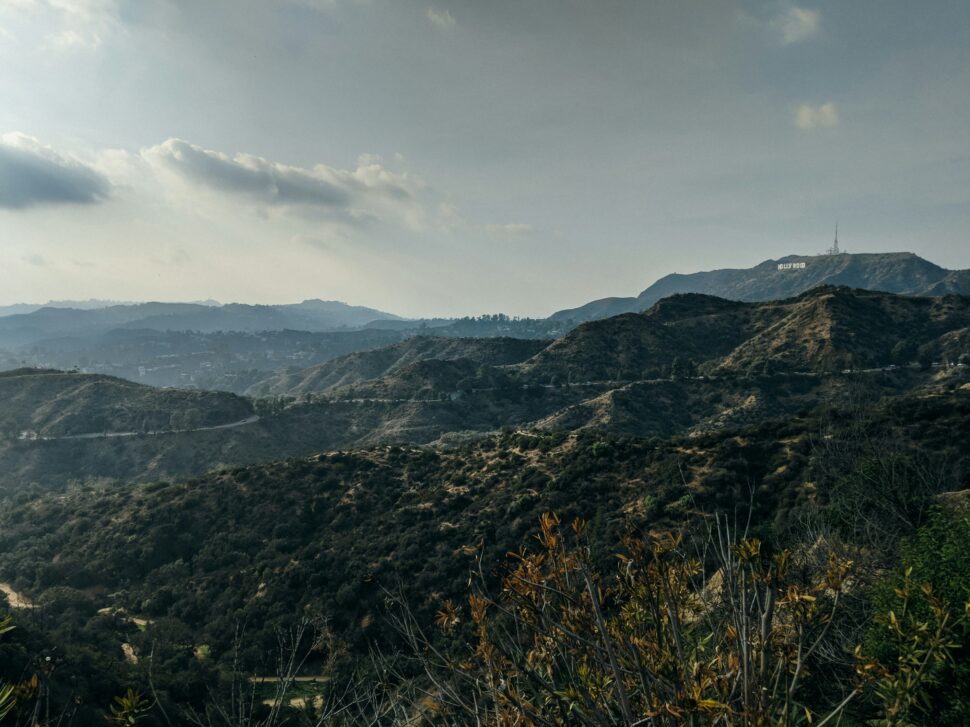 Los Angeles national park from a distance 