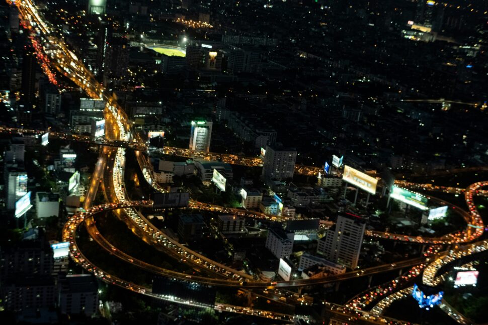 Bangkok, Thailand city light's at night