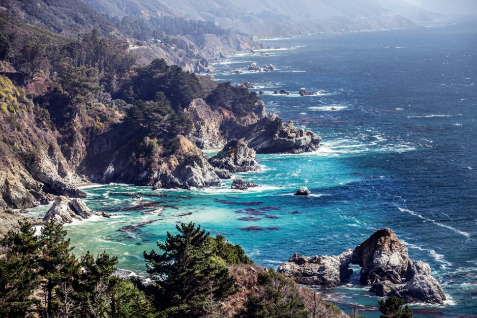 Big Sur, California is a great coastal destination for Thanksgiving