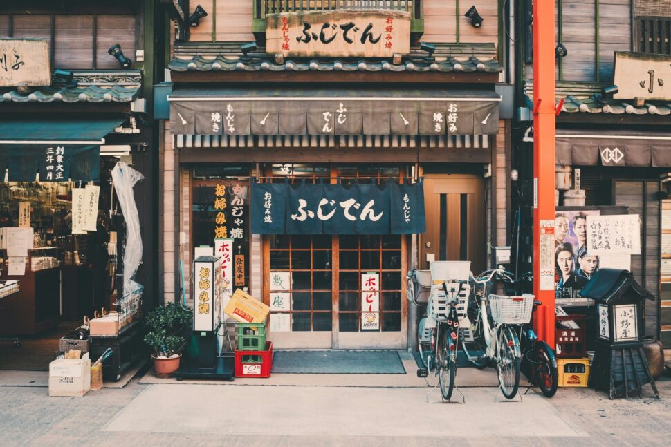 Traditional New Year’s Eve celebration in Tokyo often include noodle shops.