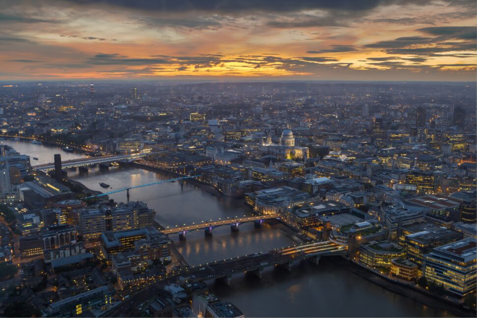 London from a distance