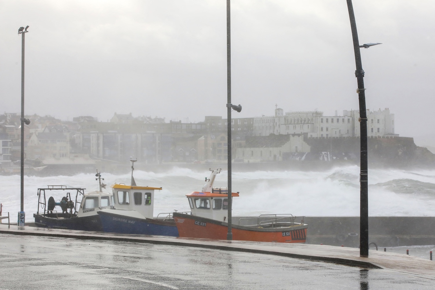 Flights Grounded As 'Once In A Generation' Storm Eówyn Wreaks Havoc Across UK And Ireland